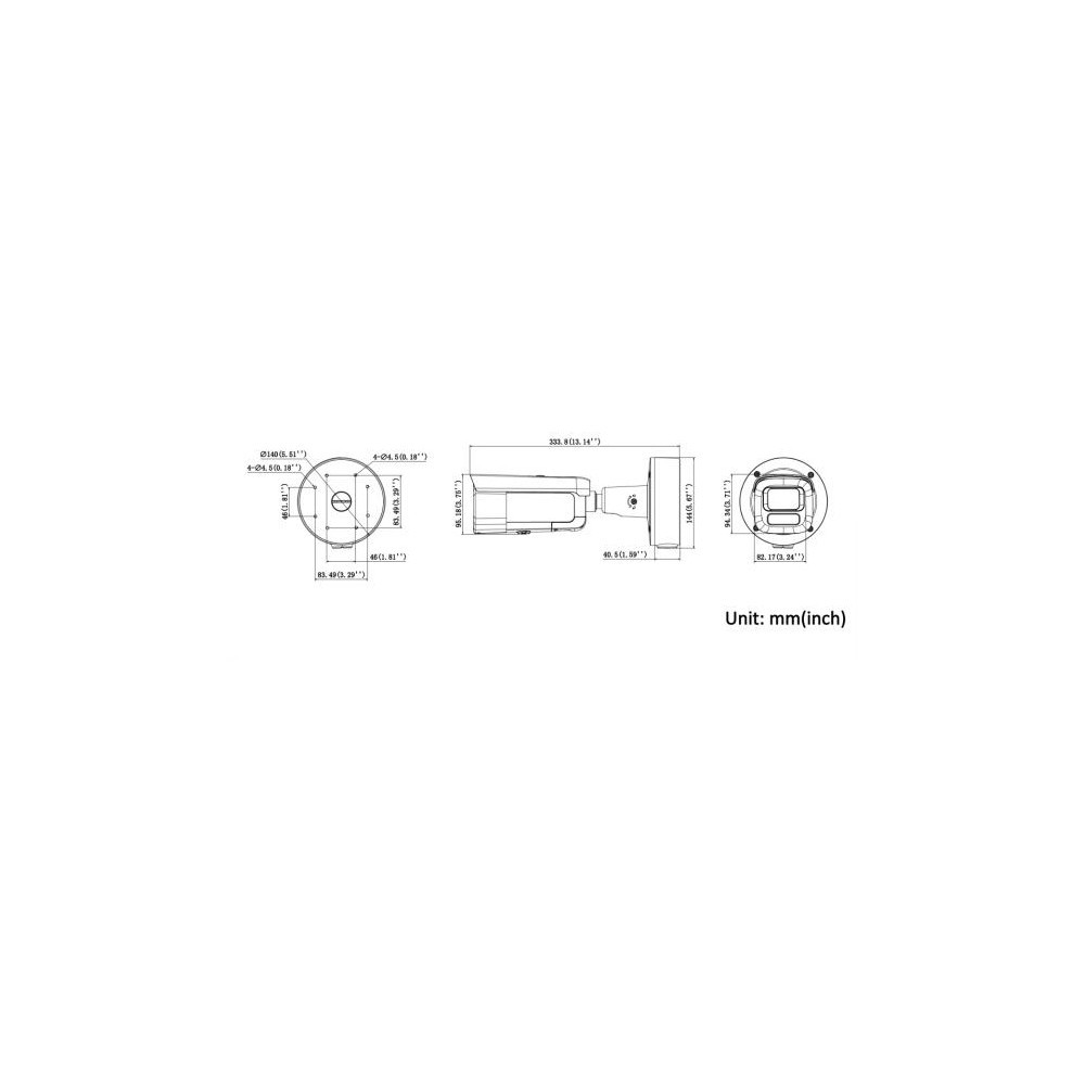 Kamera IP Hikvision DS-2CD2667G3-LIZS2UY/SRB(2.8-12mm) BLACK Opakowanie zbiorcze 4szt.