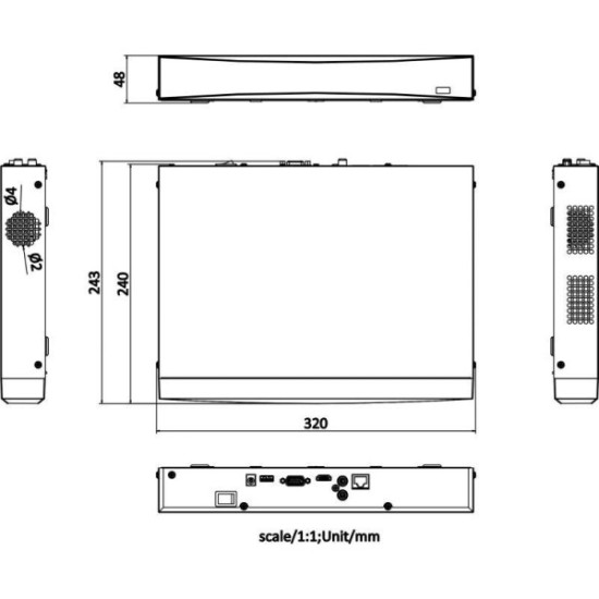 Rejestrator IP Hikvision DS-7608NXI-K1(D) PL