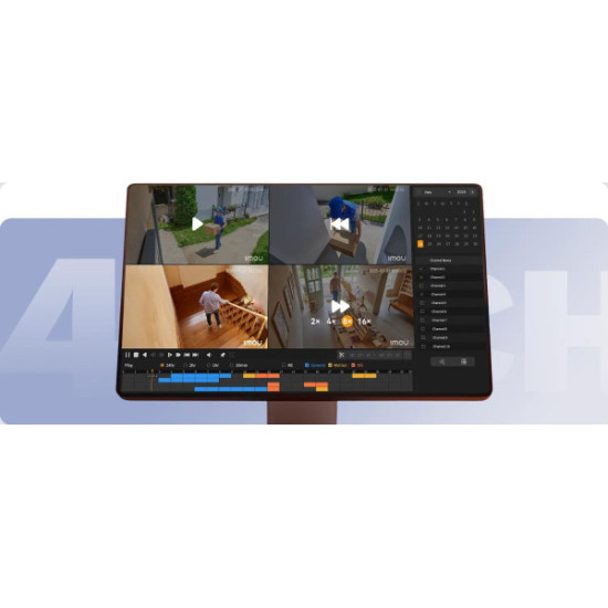 Rejestrator IP Imou NVR-N110W-8A0E Wi-Fi 10- kanałowy