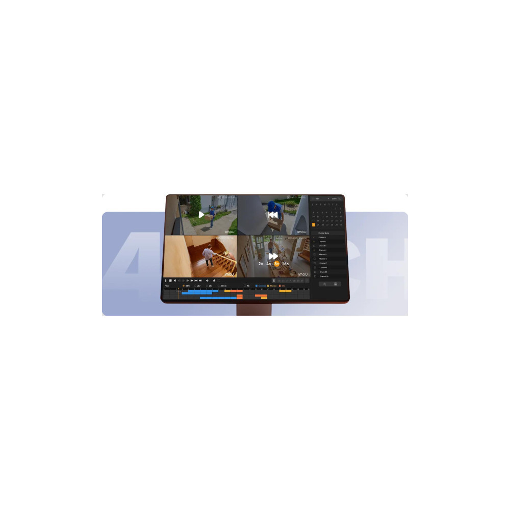 Rejestrator IP Imou NVR-N110W-8A0E Wi-Fi 10- kanałowy