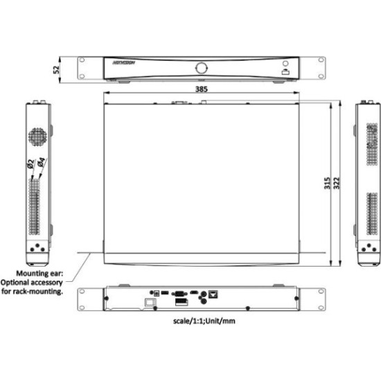 Rejestrator IP Hikvision DS-7632NXI-K2(D)