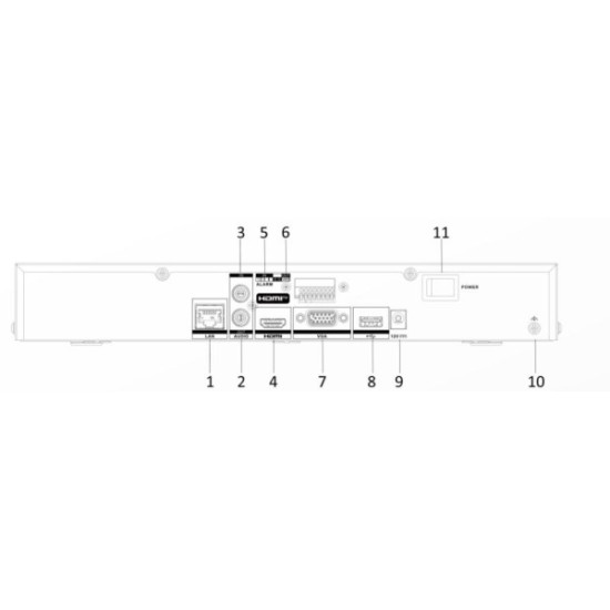 Rejestrator IP Hikvision DS-7608NXI-K1/VPro