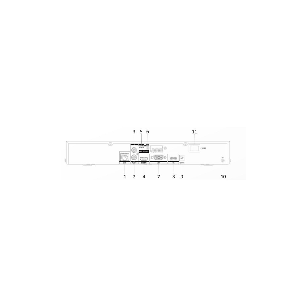 Rejestrator IP Hikvision DS-7608NXI-K1/VPro