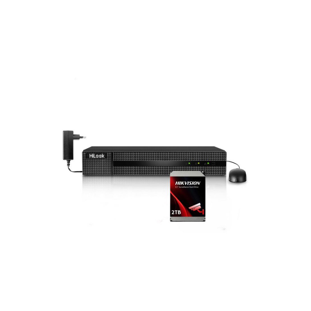 Rejestrator IP Hilook 8 kanałowy 4MP NVR-8CH-4MP/8P z dyskiem 2TB