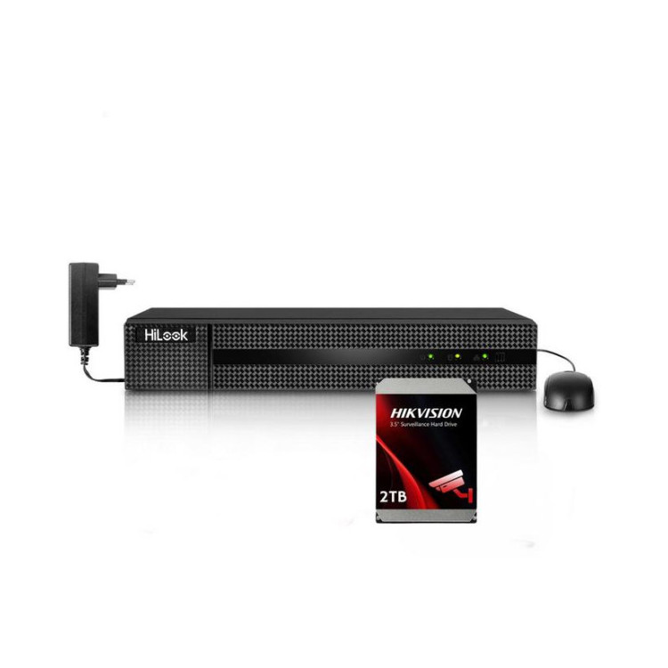 Rejestrator IP Hilook 8 kanałowy 4MP NVR-8CH-4MP/8P z dyskiem 2TB