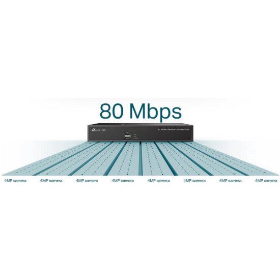 REJESTRATOR TP-LINK VIGI NVR1008H