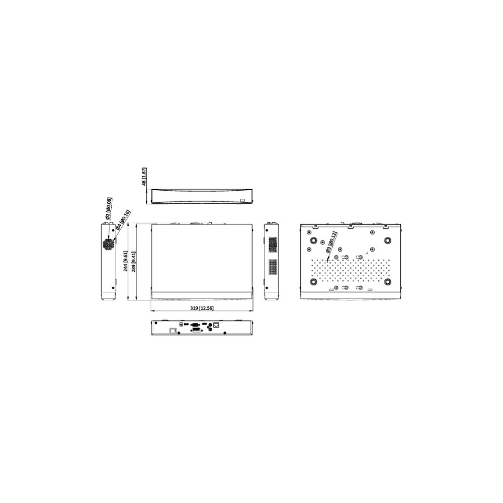 Rejestrator IP Hikvision DS-7604NXI-K1/VPro