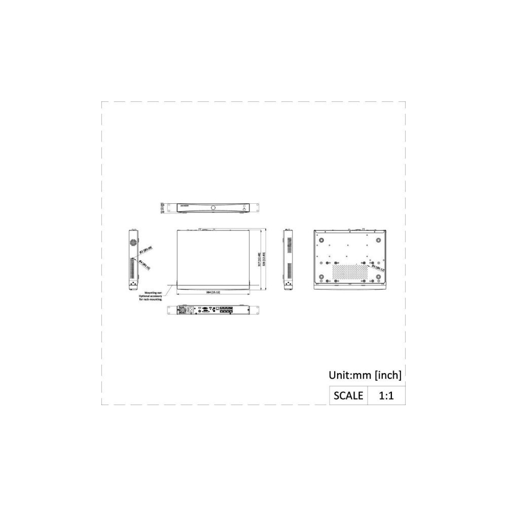 REJESTRATOR IP HIKVISION DS-7608NXI-I2/8P/S(STD)(E) PL