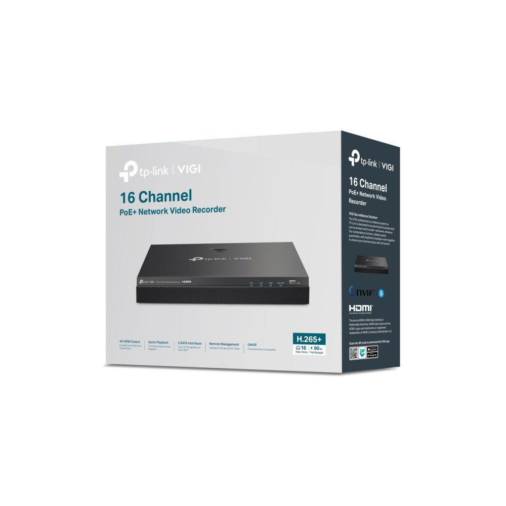 REJESTRATOR TP-LINK VIGI NVR2016H-16P