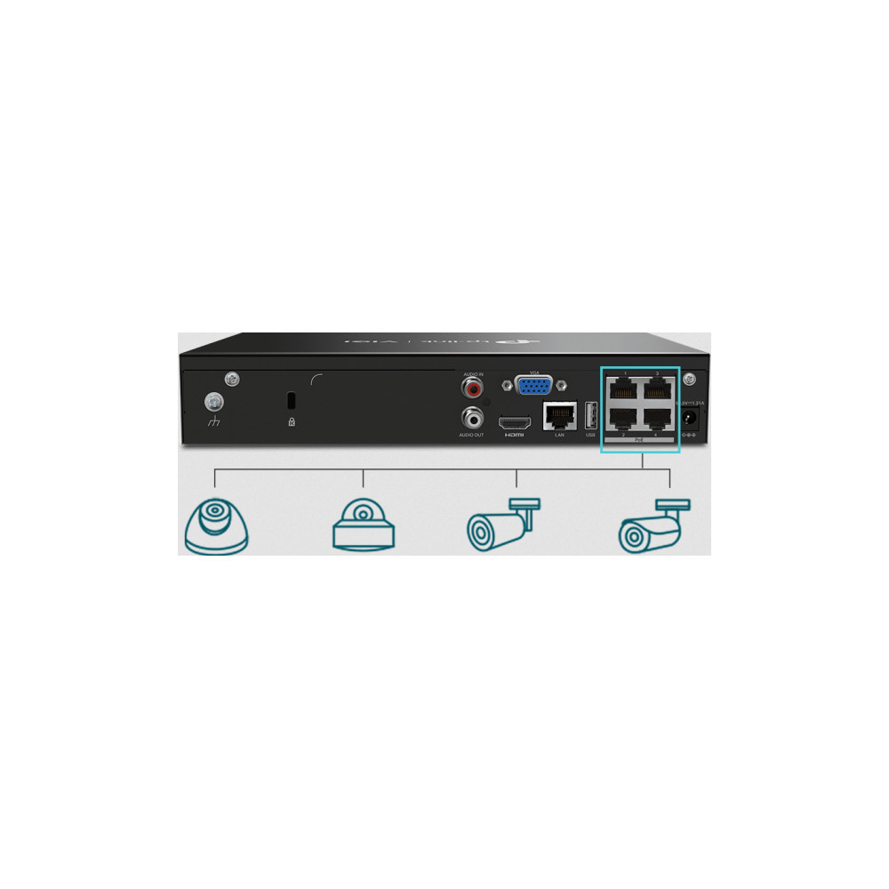 REJESTRATOR TP-LINK VIGI NVR1008H-8MP