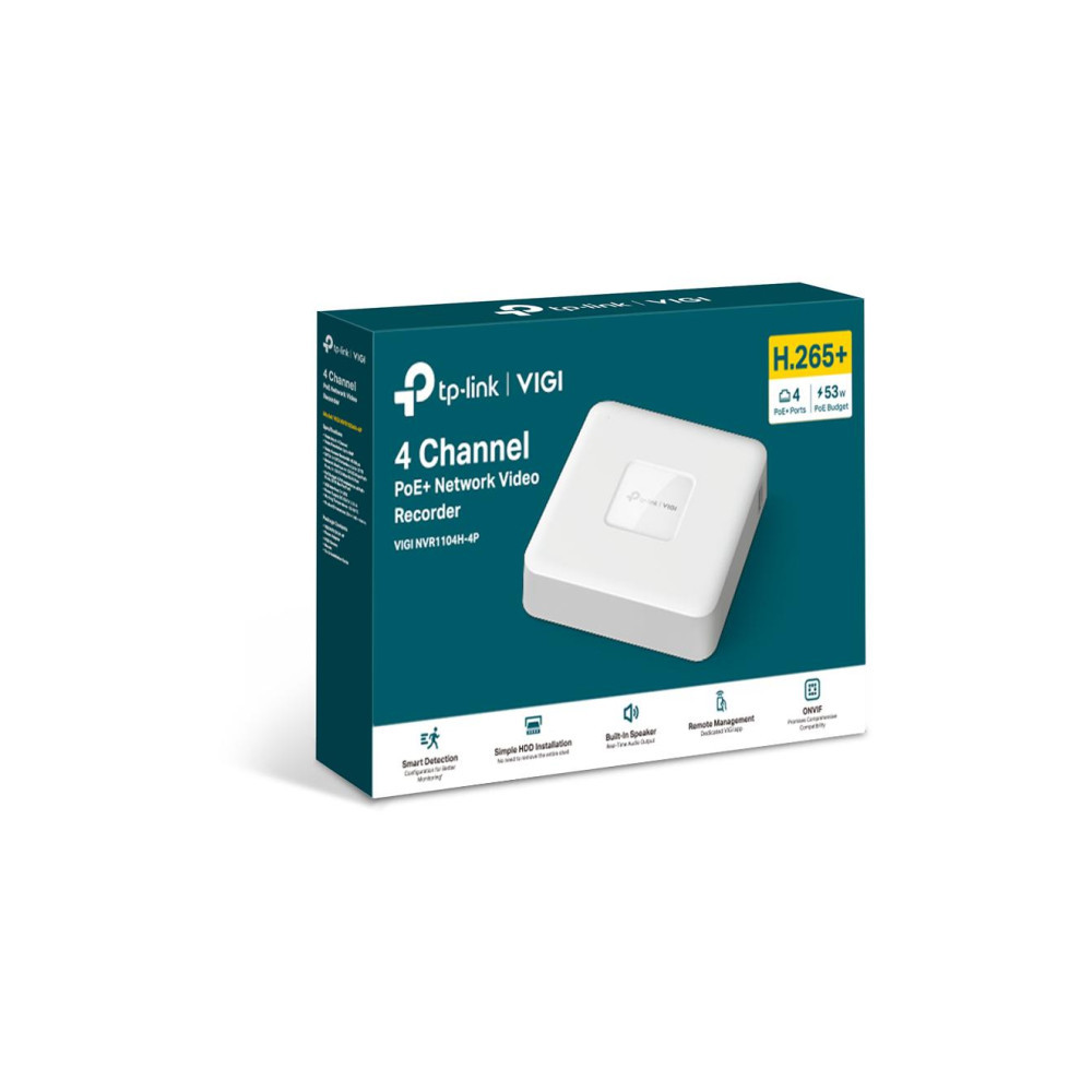 REJESTRATOR TP-LINK VIGI NVR1104H-4P