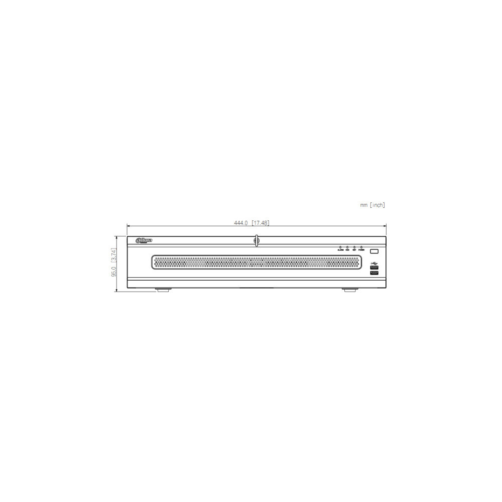 REJESTRATOR IP DAHUA NVR608RH-64-XI