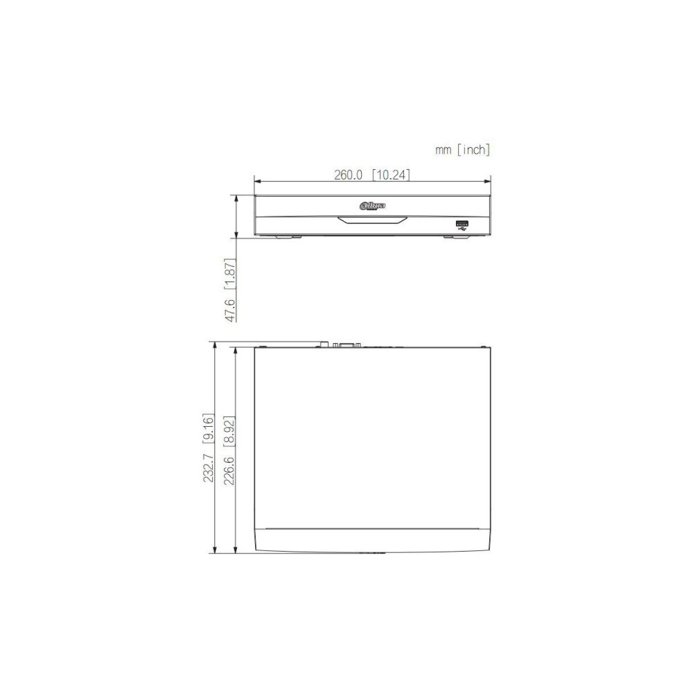 REJESTRATOR IP DAHUA NVR2104HS-P-I2