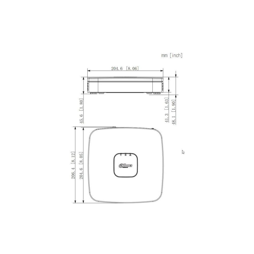 REJESTRATOR IP DAHUA NVR2104-I2