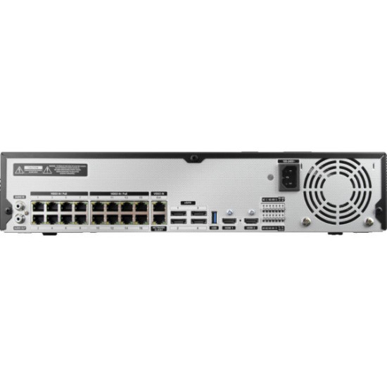 Rejestrator IP BCS Ultra BCS-U-NVR1606-A-4K-16P(8TB)