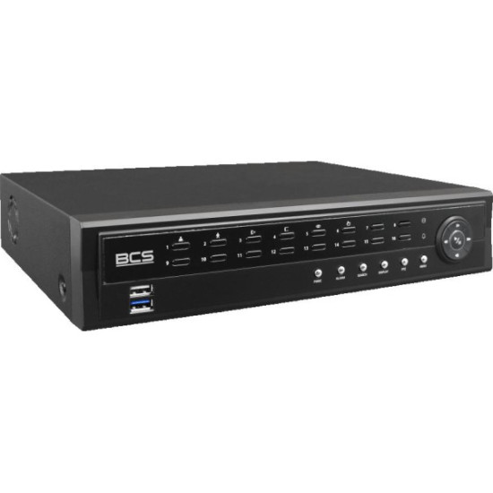 Rejestrator IP BCS Ultra BCS-U-NVR1602-A-4K-8P(6TB)