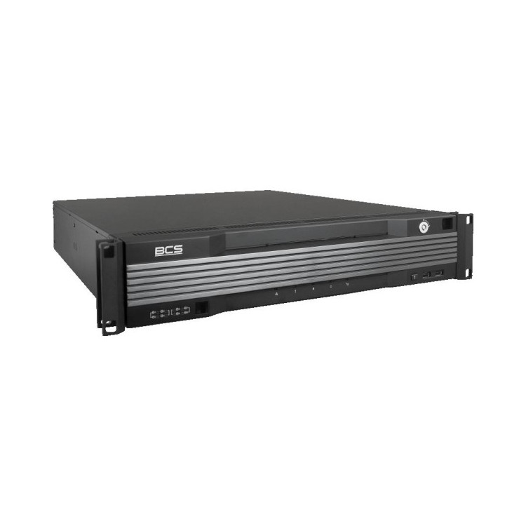 Rejestrator IP BCS Ultra BCS-U-NVR6408R-A-4K(2X12TB)