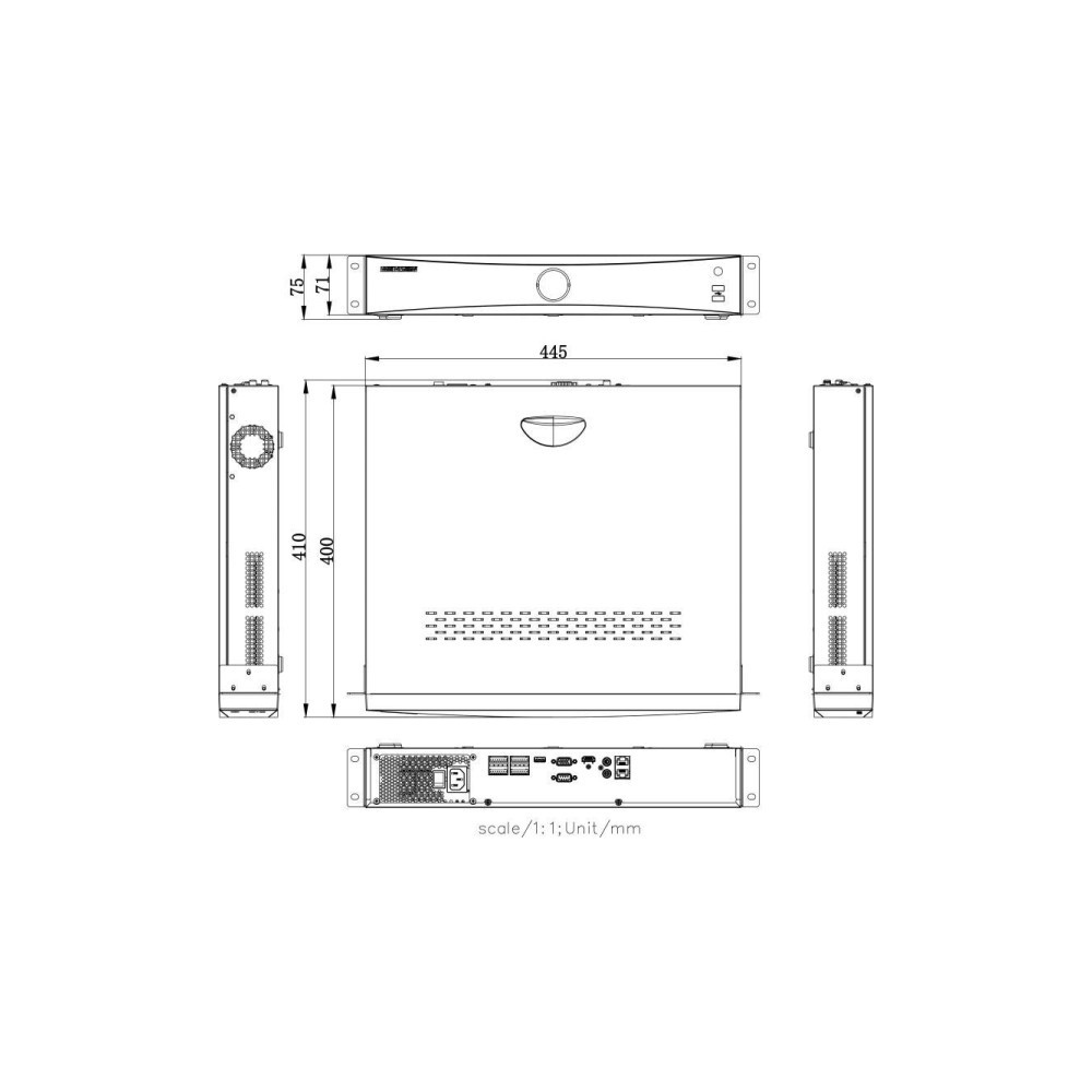 Rejestrator IP Hikvision DS-7732NXI-K4 D Alarm16+9 PL