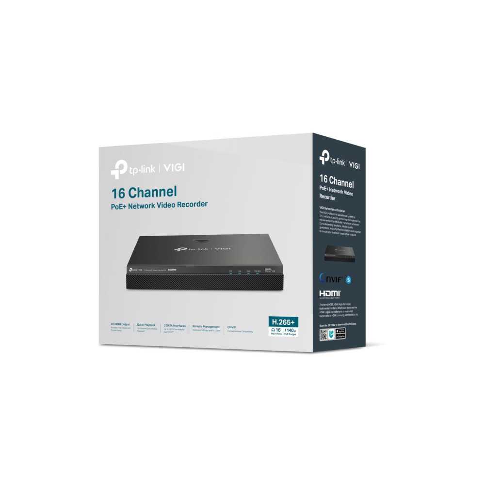 REJESTRATOR TP-LINK VIGI NVR2016H-16MP