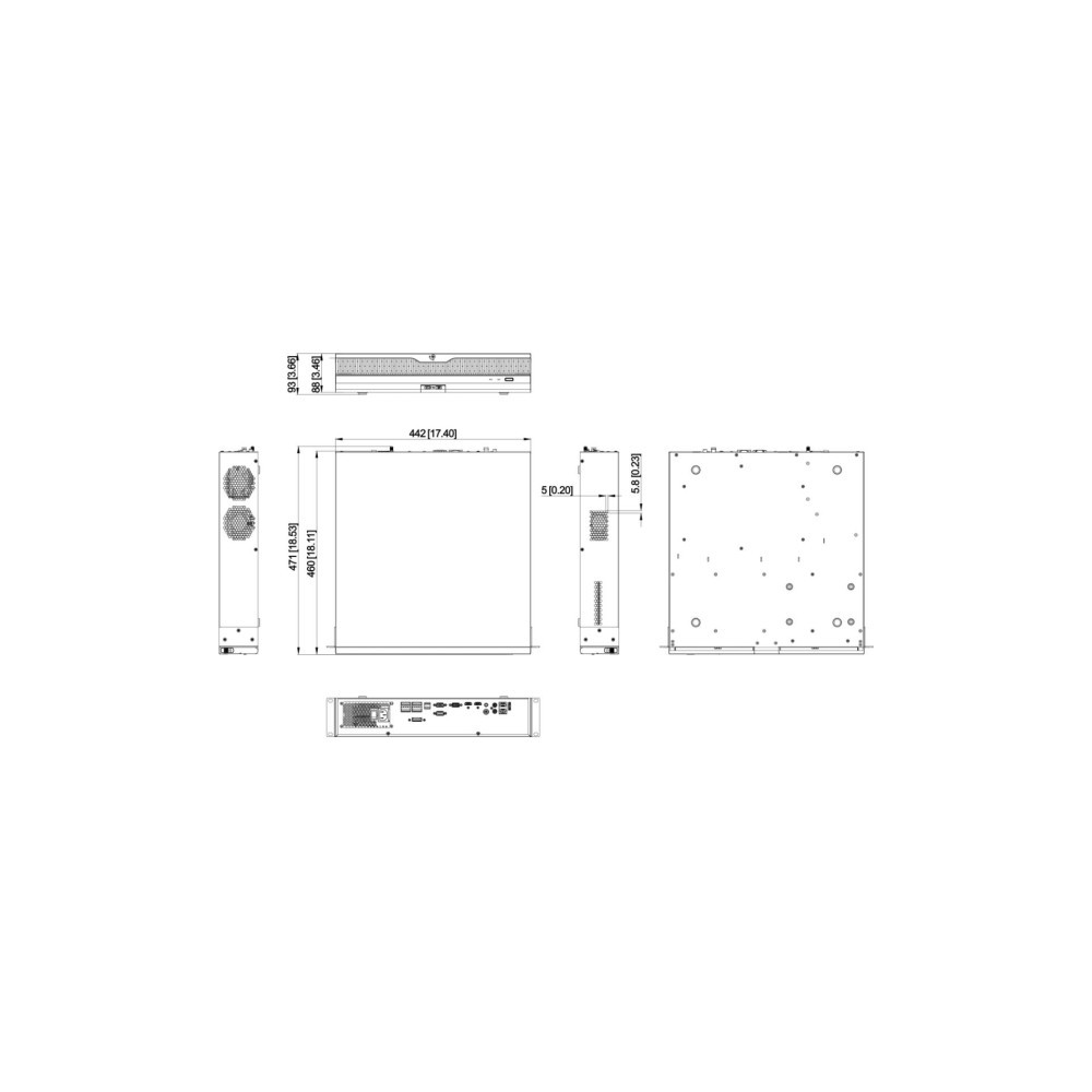 Rejestrator IP Hikvision iDS-9664NXI-M8/X