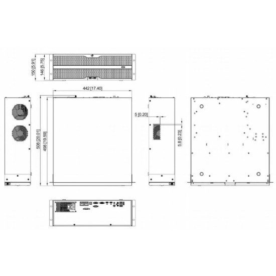 Rejestrator IP Hikvision iDS-9664NXI-P16