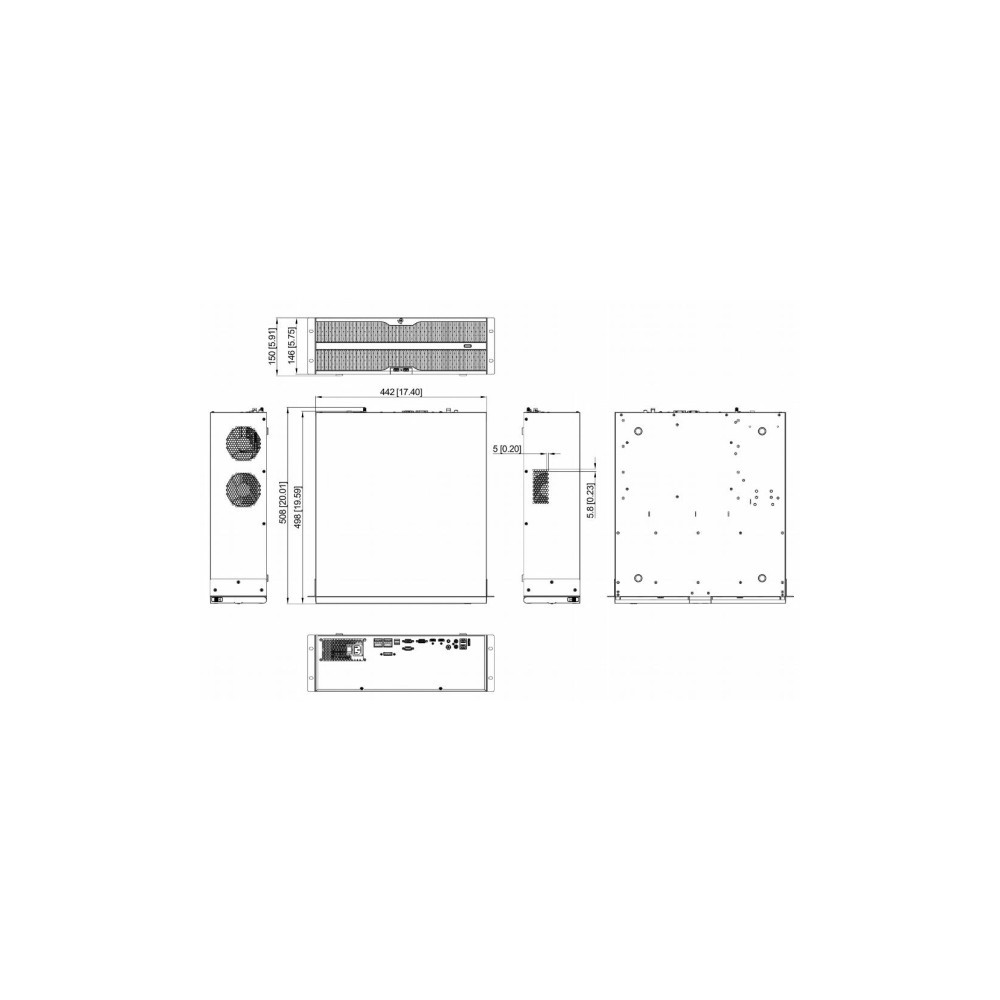 Rejestrator IP Hikvision iDS-9664NXI-P16