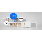 Zestaw monitoringu IP Hilook 4x kamera IPC-T260HA-LU 6MP Smart-hybrid Light