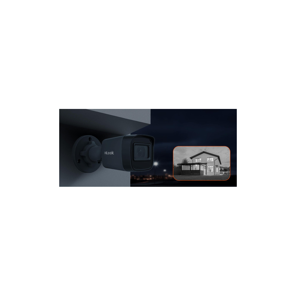 Zestaw monitoringu Hilook 8x IPC-B141H-C black z dyskiem 2TB