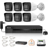 Zestaw monitoringu Hilook 4x IPC-B140HA-LU z dyskiem 2TB