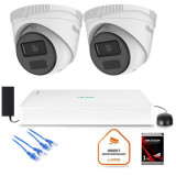 Zestaw monitoringu Hilook 2x kamera IPC-T221H-C z dyskiem 1TB