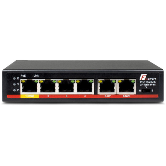 Zestaw monitoringu IP BCS Point 1x Kamera BCS-P-EIP28FWR3-Ai2-G Rejestrator z dyskiem