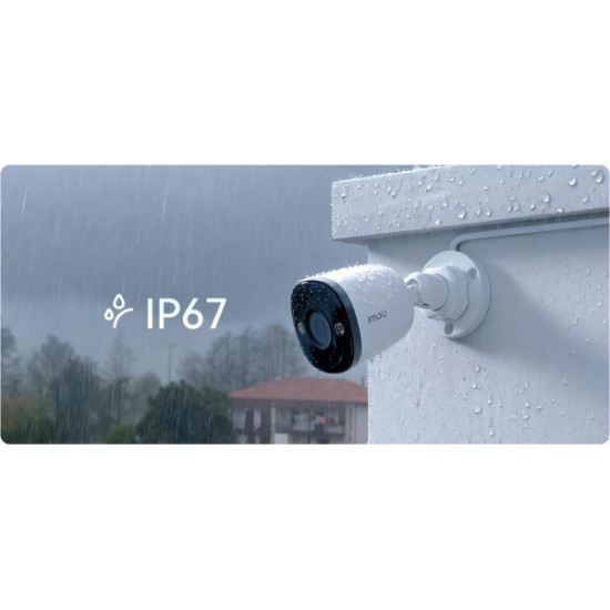 Zestaw monitoringu Imou 4x kamera PS3E-8Q0 8MP POE