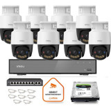 Zestaw Imou PoE 8x kamera IPC-PS7FP-5M0 5MP PT
