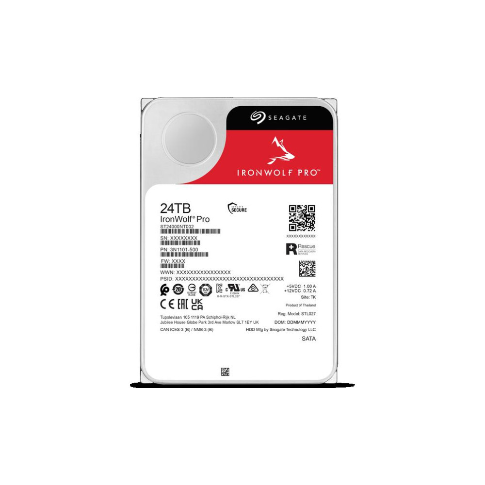 DYSK SEAGATE IronWolf PRO ST24000NT002 24TB