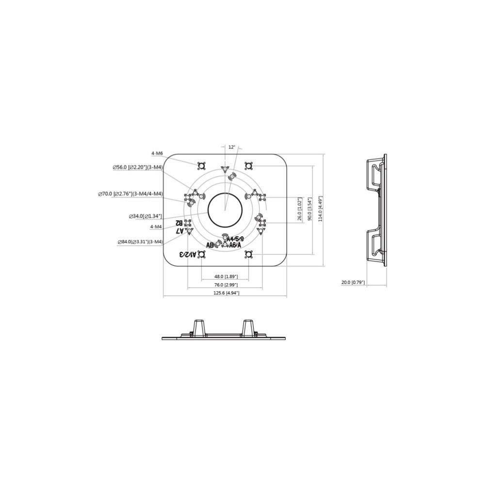 Uchwyt adapter MT-P152