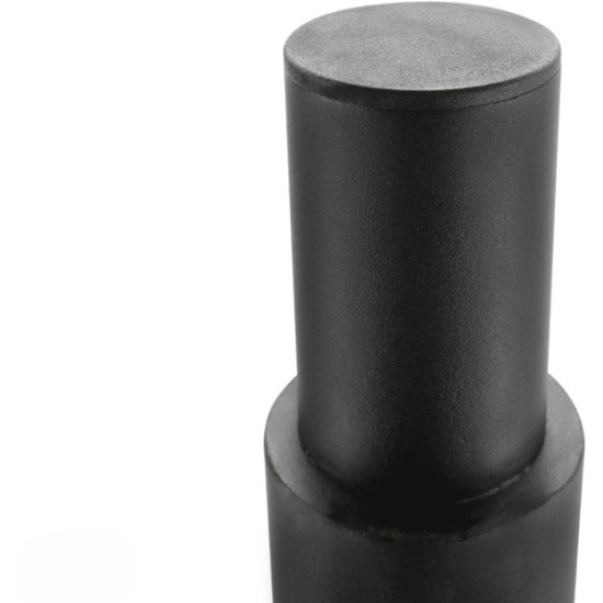 Słup oświetleniowy BEMKO składany 3 m 160×160 mm fi 60 mm czarny