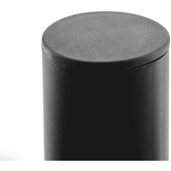 Słup oświetleniowy BEMKO składany 3 m 160×160 mm fi 60 mm czarny
