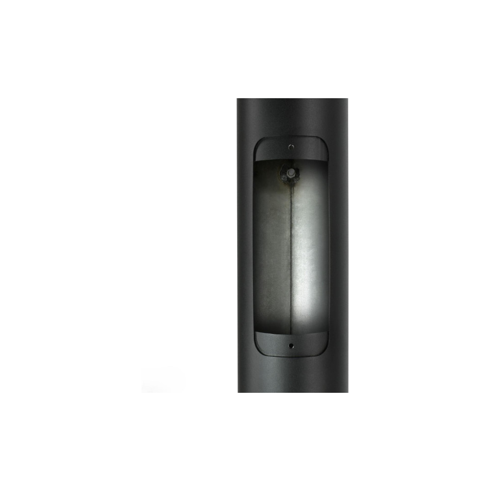 Słup oświetleniowy BEMKO składany 3 m 160×160 mm fi 60 mm czarny