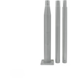 Słup oświetleniowy BEMKO składany 3 m 160×160 mm fi 60 mm szary