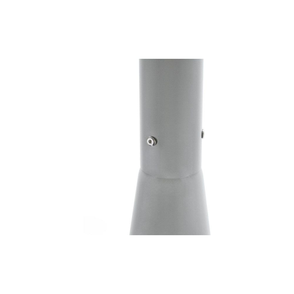 Słup oświetleniowy BEMKO składany 3 m 160×160 mm fi 60 mm szary