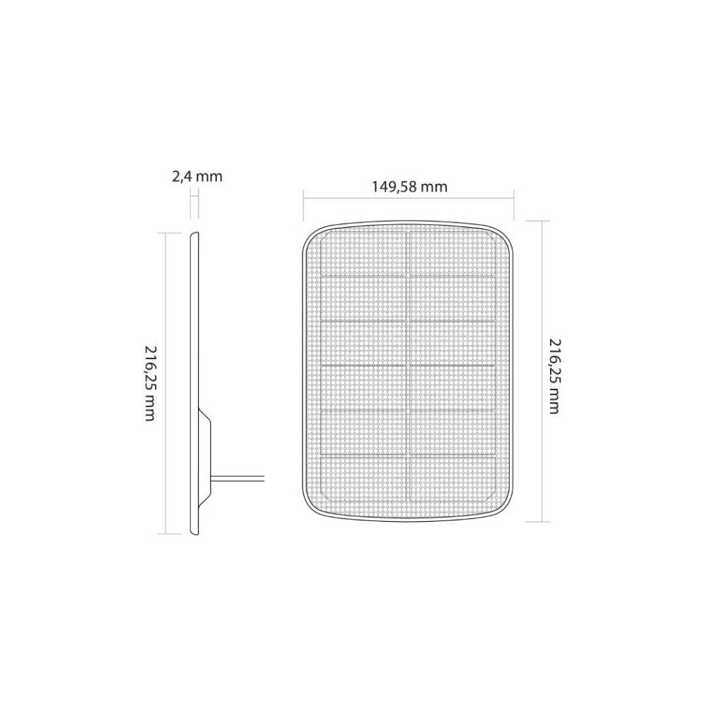 PANEL SOLARNY EZVIZ CS-CMT-SolarPanel-F Typ-C 4W