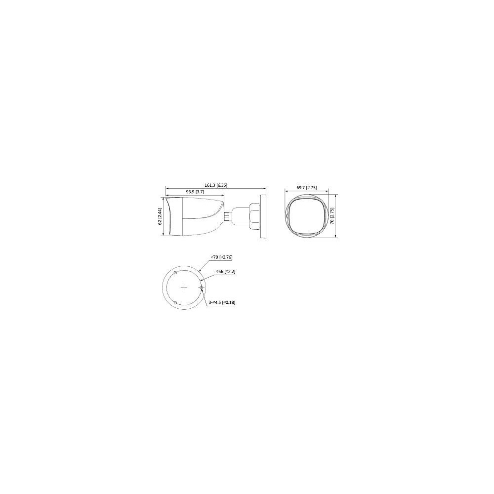 KAMERA HDCVI DAHUA HAC-HFW1500C-0280B-S2