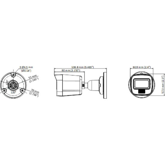 KAMERA 4W1 HIKVISION DS-2CE16U0T-LF(2.8mm)(O-STD)