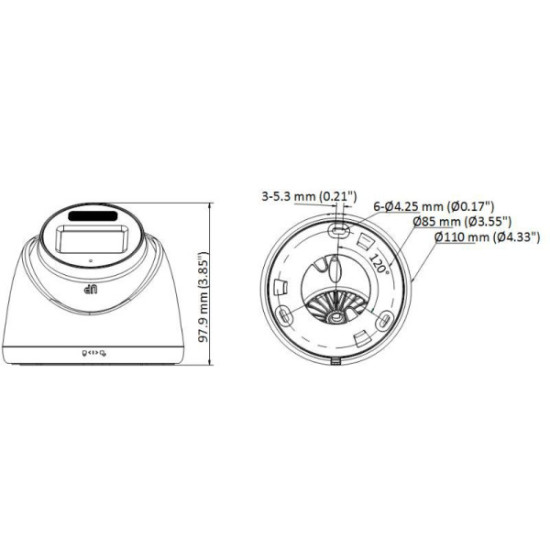 KAMERA 4W1 HIKVISION DS-2CE78U0T-LF(2.8mm)(O-STD)