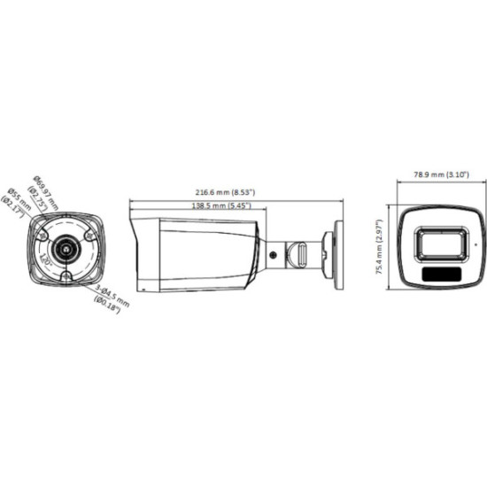 Hikvision DS-2CE17D0T-LFS(2.8mm)