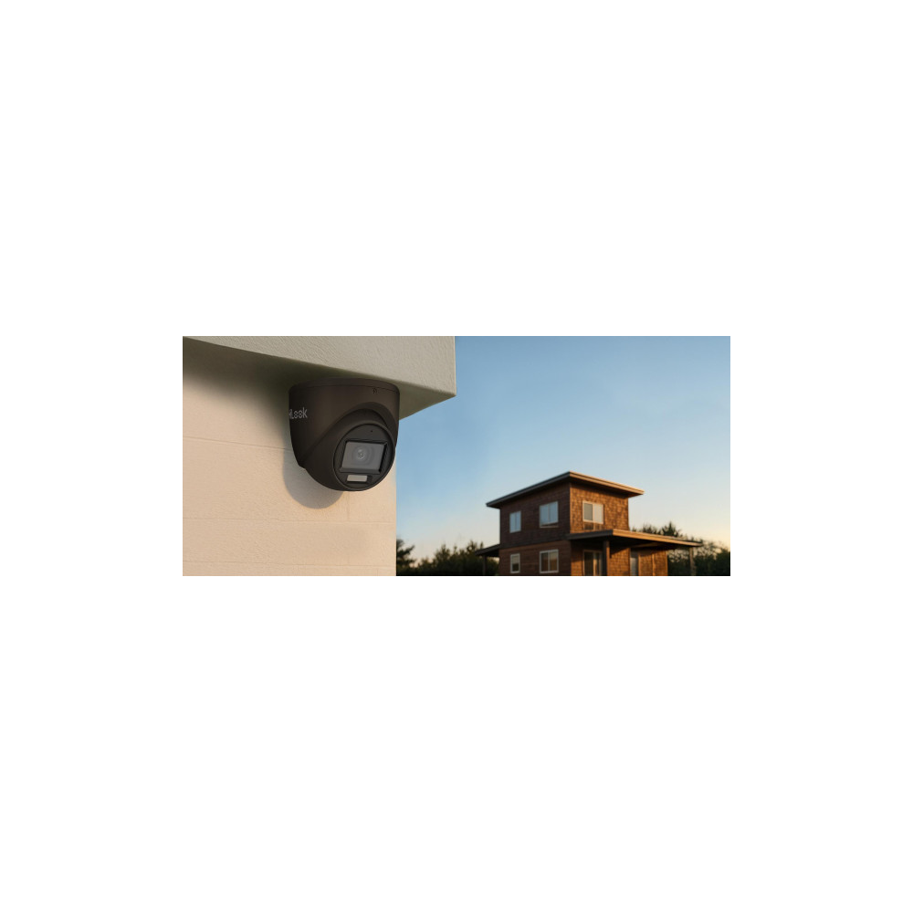 Kamera 4w1 Hilook by Hikvision kopułka 8MP TVI-T8M-20DL Black 2.8mm