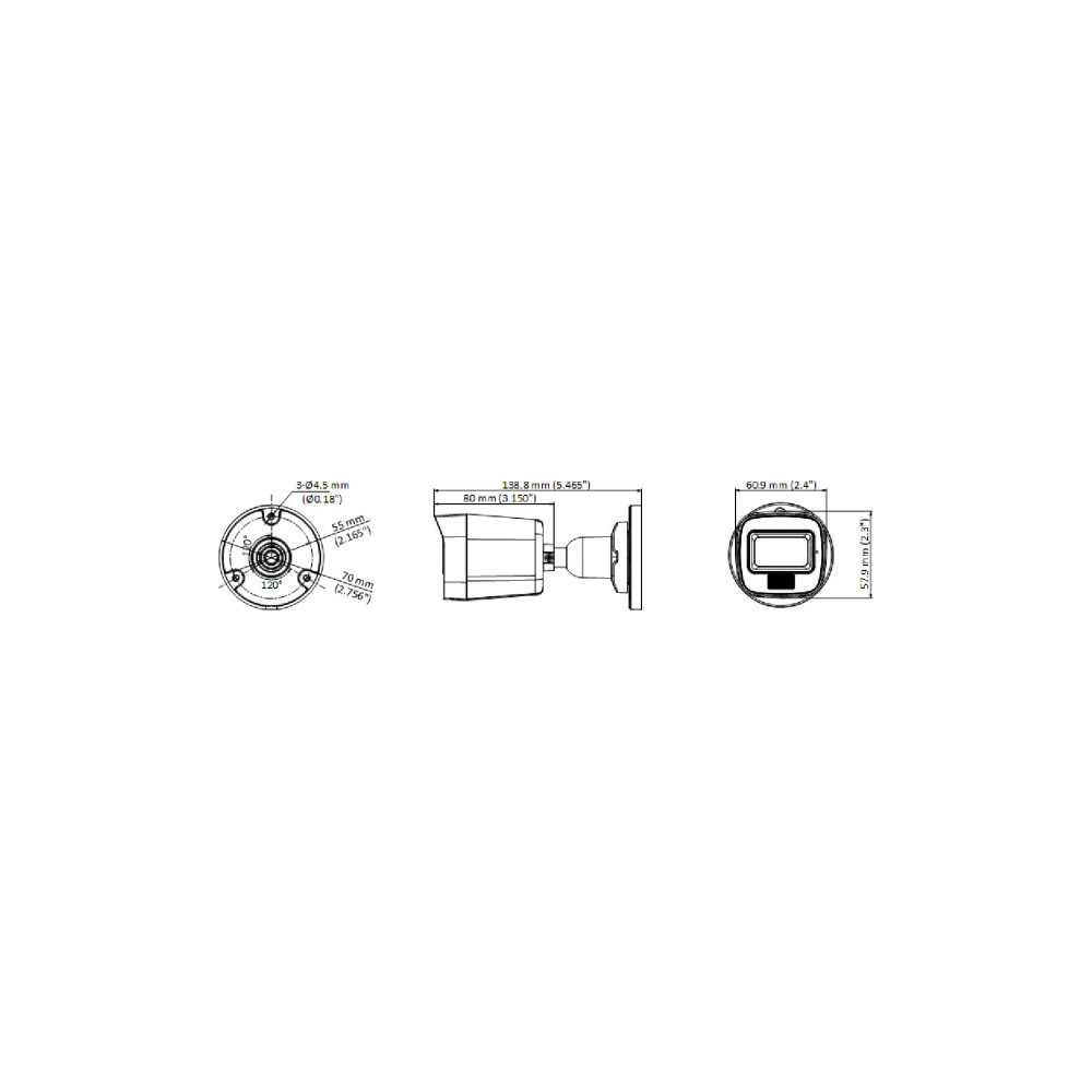 Kamera 4w1 Hikvision DS-2CE16K0T-LPFS(2.8mm)