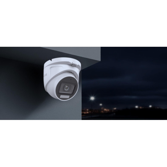 Kamera 4w1 Hilook THC-T157-LMS(2.8mm) kopułka 5MP Smart Hybrid Light 30m