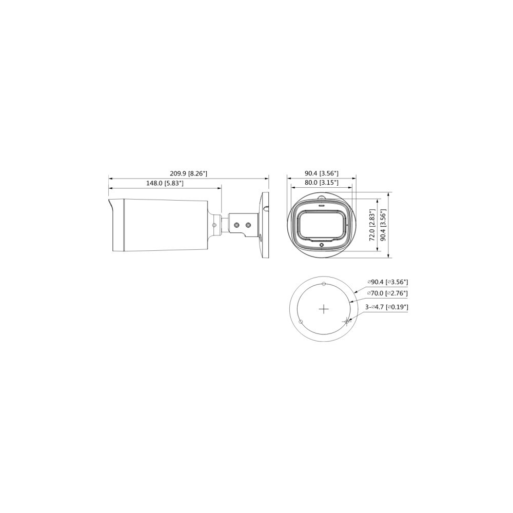 KAMERA HDCVI DAHUA HAC-HFW1500R-Z-IRE6-A-2712-S2