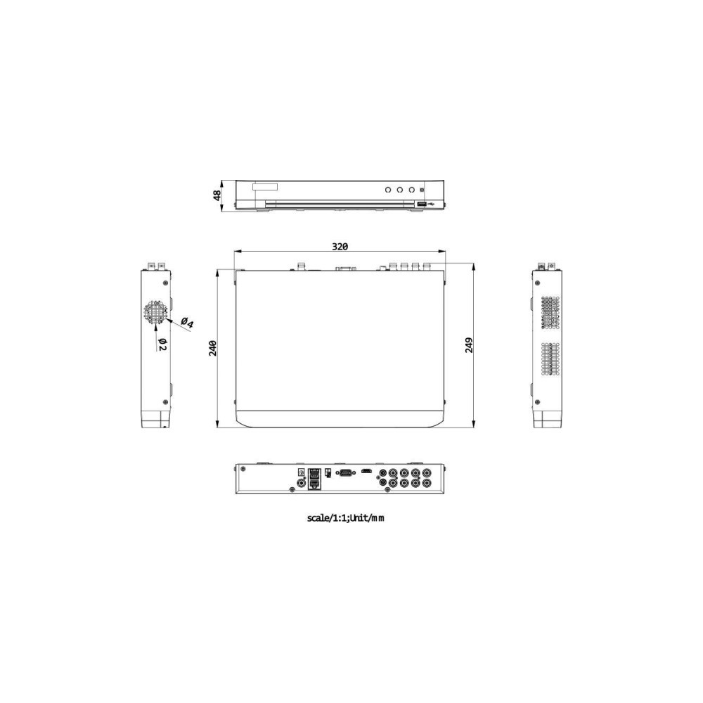 REJESTRATOR 5W1 HIKVISION iDS-7208HUHI-M1/X(STD)